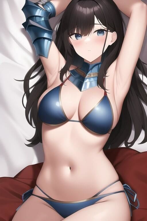 サンプル画像1:「健全な」ビキニアーマー(歪) [d_254959]