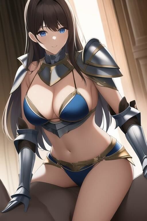 サンプル画像4:「健全な」ビキニアーマー(歪) [d_254959]