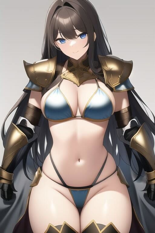 サンプル画像5:「健全な」ビキニアーマー(歪) [d_254959]