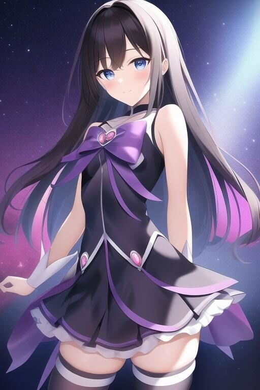 サンプル画像1:「健全な」魔法少女1(歪) [d_254967]