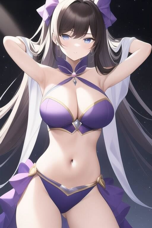 サンプル画像2:「健全な」魔法少女1(歪) [d_254967]