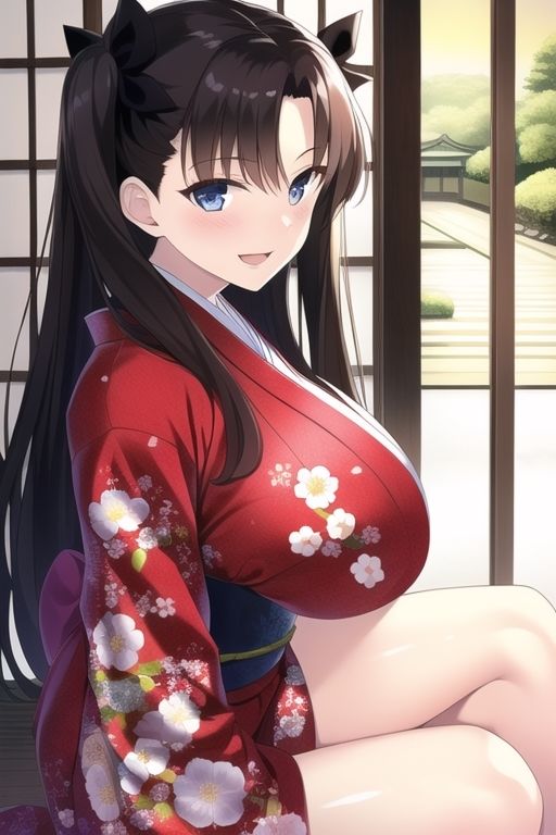 サンプル画像5:遠坂〇AICG集vol.3(くじら雲) [d_255002]