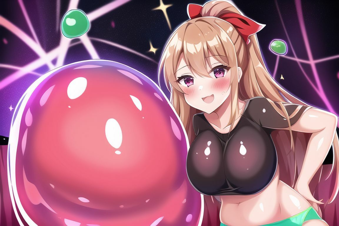 サンプル画像1:スライムさまといっしょ(催●スマホの淫魔) [d_255198]