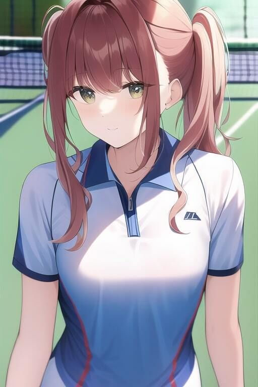 サンプル画像2:「健全な」テニサー少女(歪) [d_255264]