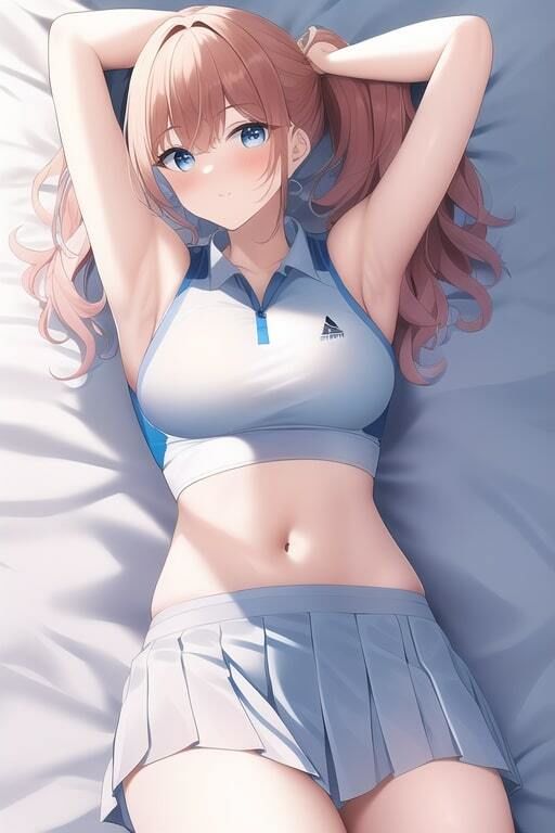 サンプル画像4:「健全な」テニサー少女(歪) [d_255264]