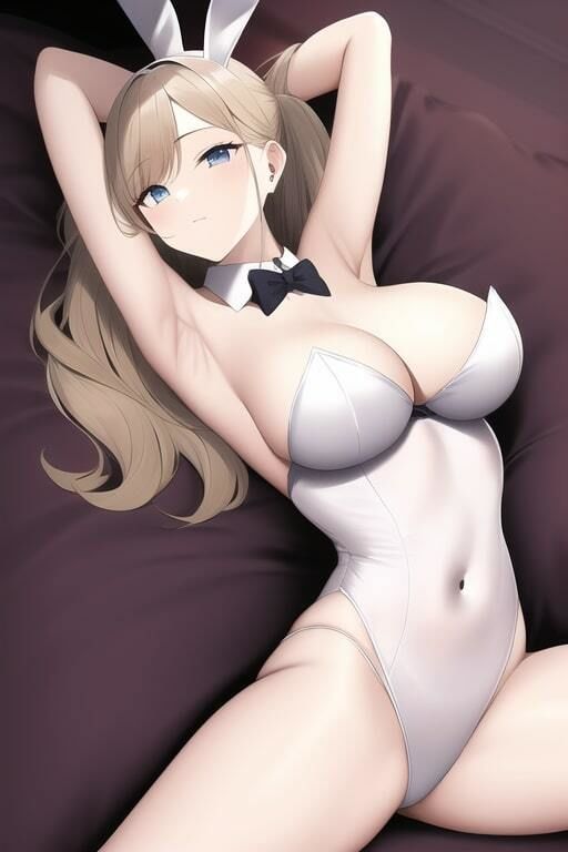 サンプル画像1:「健全な」バニーガール(歪) [d_255432]