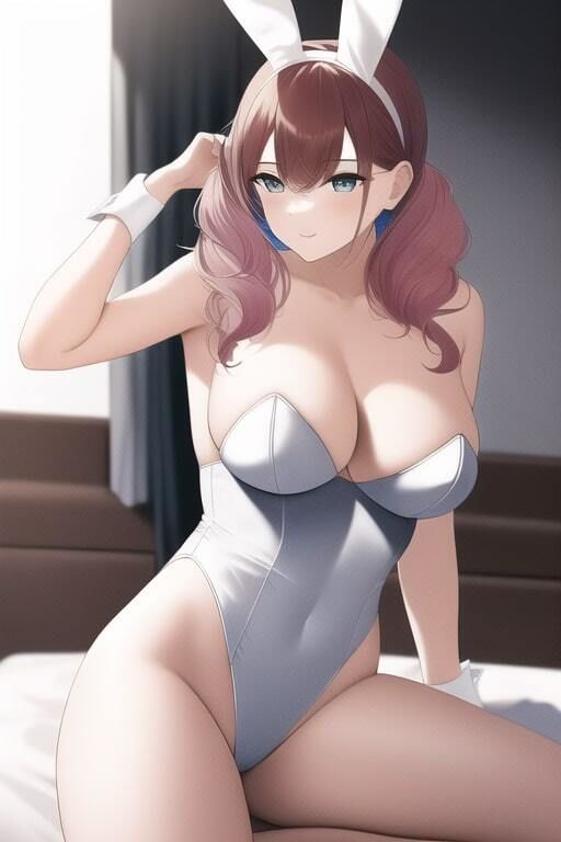 サンプル画像2:「健全な」バニーガール(歪) [d_255432]