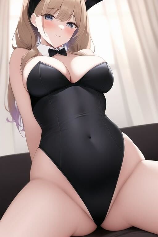 サンプル画像4:「健全な」バニーガール(歪) [d_255432]