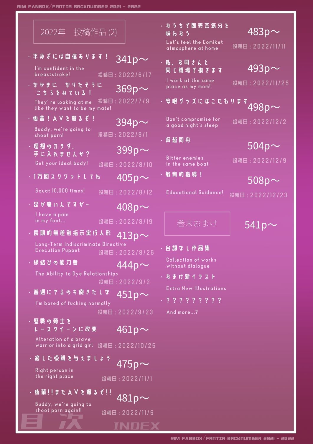 サンプル画像3:りむ 支援サイトバックナンバー（2021 – 2022）(R.S.I.) [d_255709]