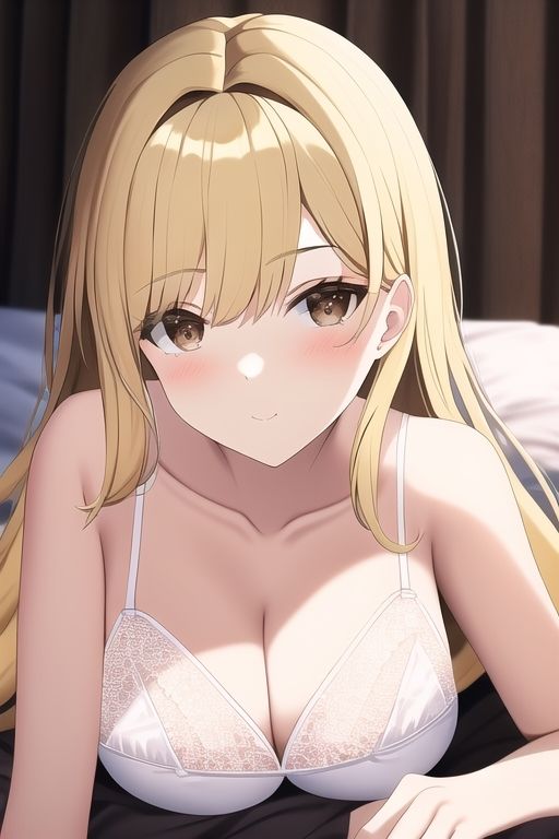 サンプル画像5:金髪美女、セクシーランジェリー詰め合わせ(白雪くるみ) [d_255731]