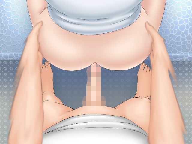 サンプル画像5:和式トイレで背後から母の排泄姿を見ていたら興奮してそのままチ〇ポを挿入してまった！(ライトハンド) [d_255781]