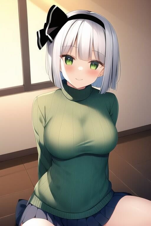 サンプル画像4:「健全な」魂魄妖夢2(歪) [d_256008]