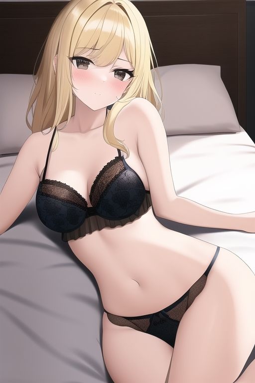 サンプル画像4:金髪美女、セクシーランジェリー詰め合わせVol.2(宮倉まどか) [d_256127]