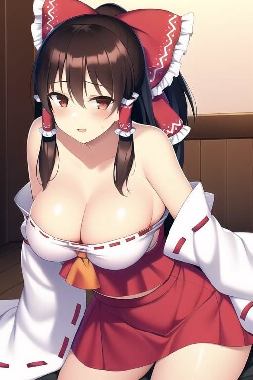 サンプル画像4:「健全な」博麗霊夢2(歪) [d_256182]