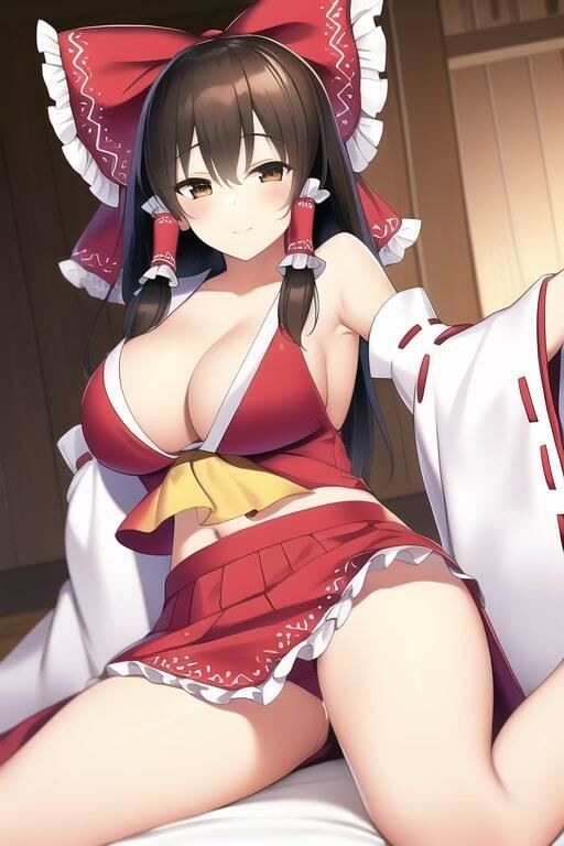 サンプル画像5:「健全な」博麗霊夢2(歪) [d_256182]