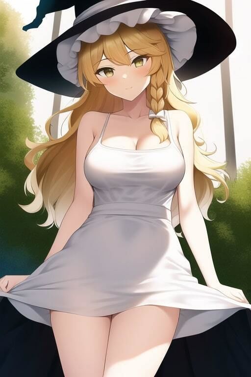 サンプル画像4:「健全な」霧雨魔理沙2(歪) [d_256185]