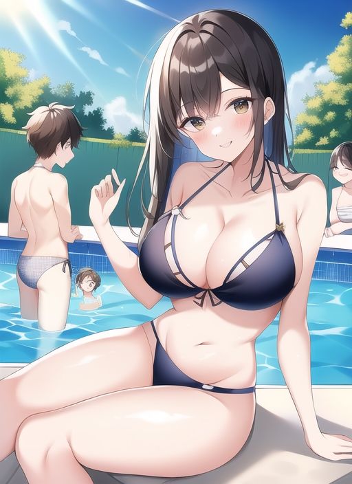 サンプル画像2:えっちな彼女を連れて混浴温泉に行ってみた(スエーニョ・インスティトゥート) [d_256416]