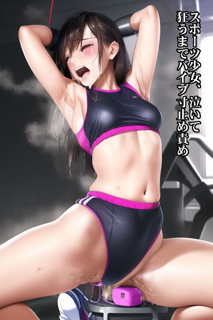 サンプル画像2:女子●生、女子●●●AI地獄、玩具責めや強●露出で寸止め焦らし快楽責めされアヘ顔精神破壊される美少女(淫乱テディベア) [d_256481]