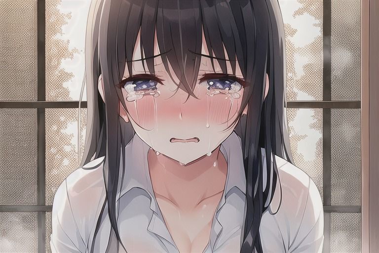 サンプル画像1:女の子の泣き顔集【800枚以上】(のび家) [d_256485]