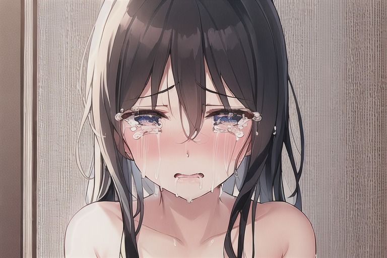 サンプル画像2:女の子の泣き顔集【800枚以上】(のび家) [d_256485]