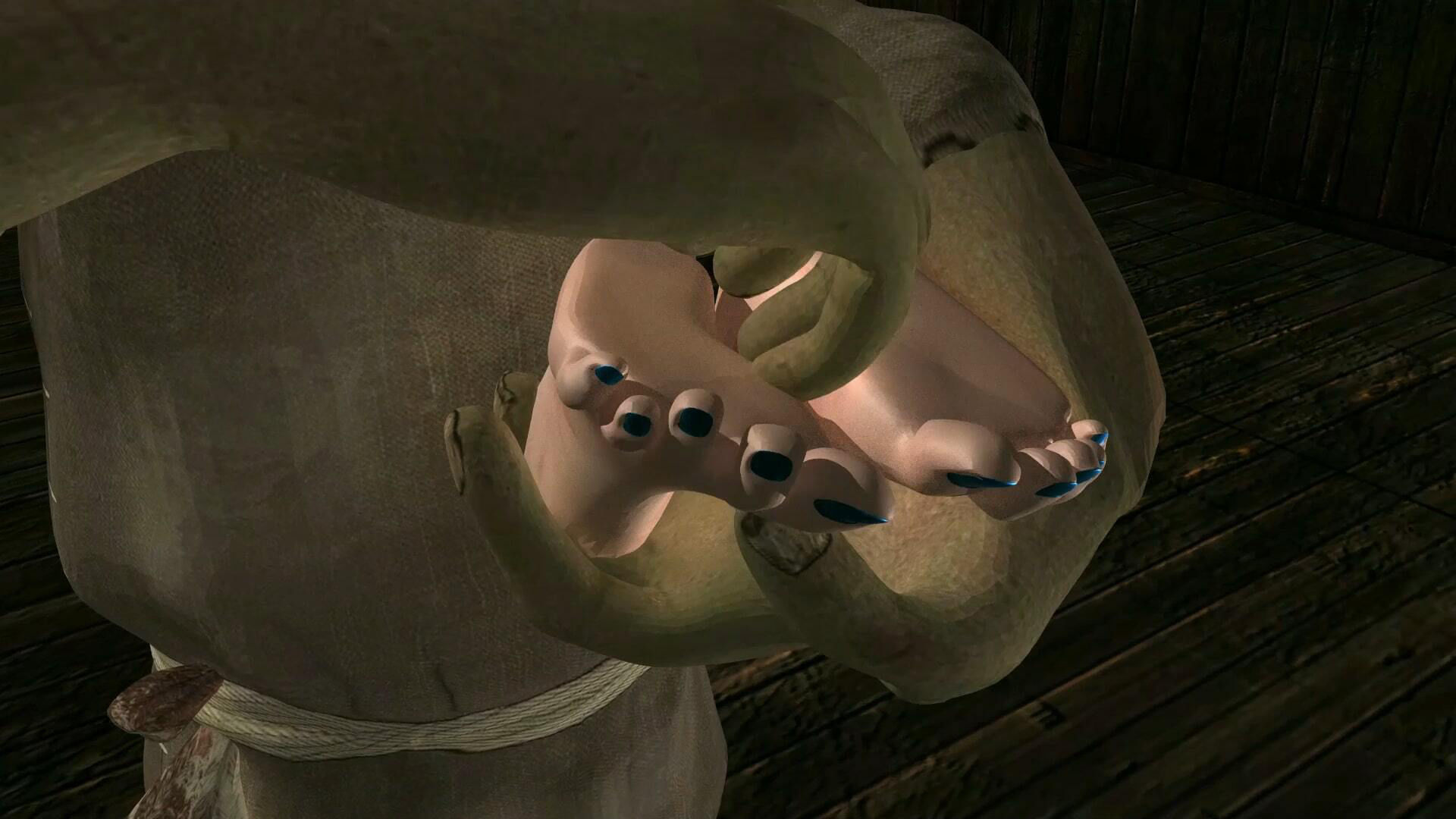 サンプル画像5:Foot torture by goblin(SFL) [d_256504]