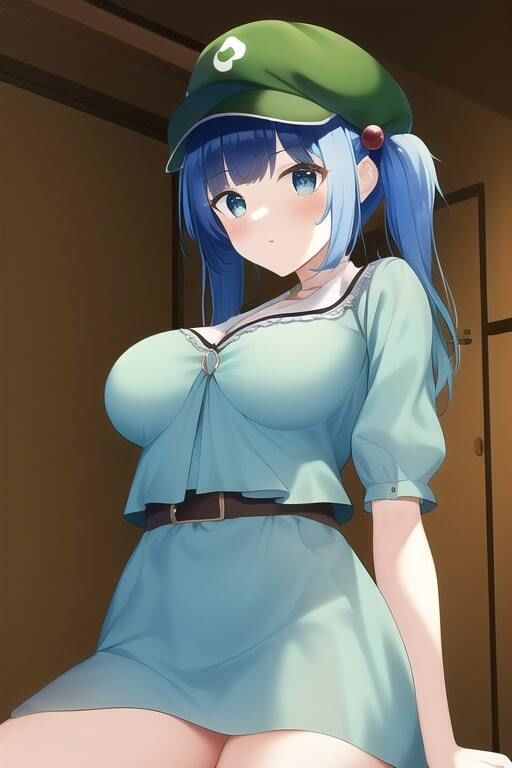 サンプル画像4:「健全な」河城にとり2(歪) [d_256627]