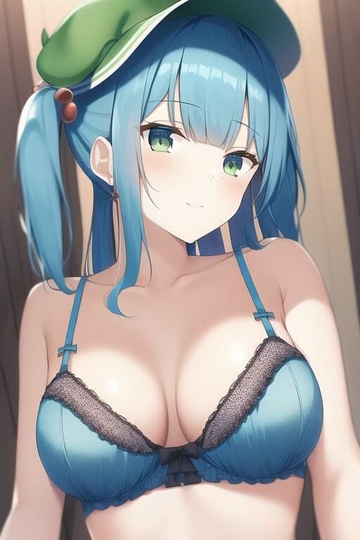 サンプル画像5:「健全な」河城にとり2(歪) [d_256627]