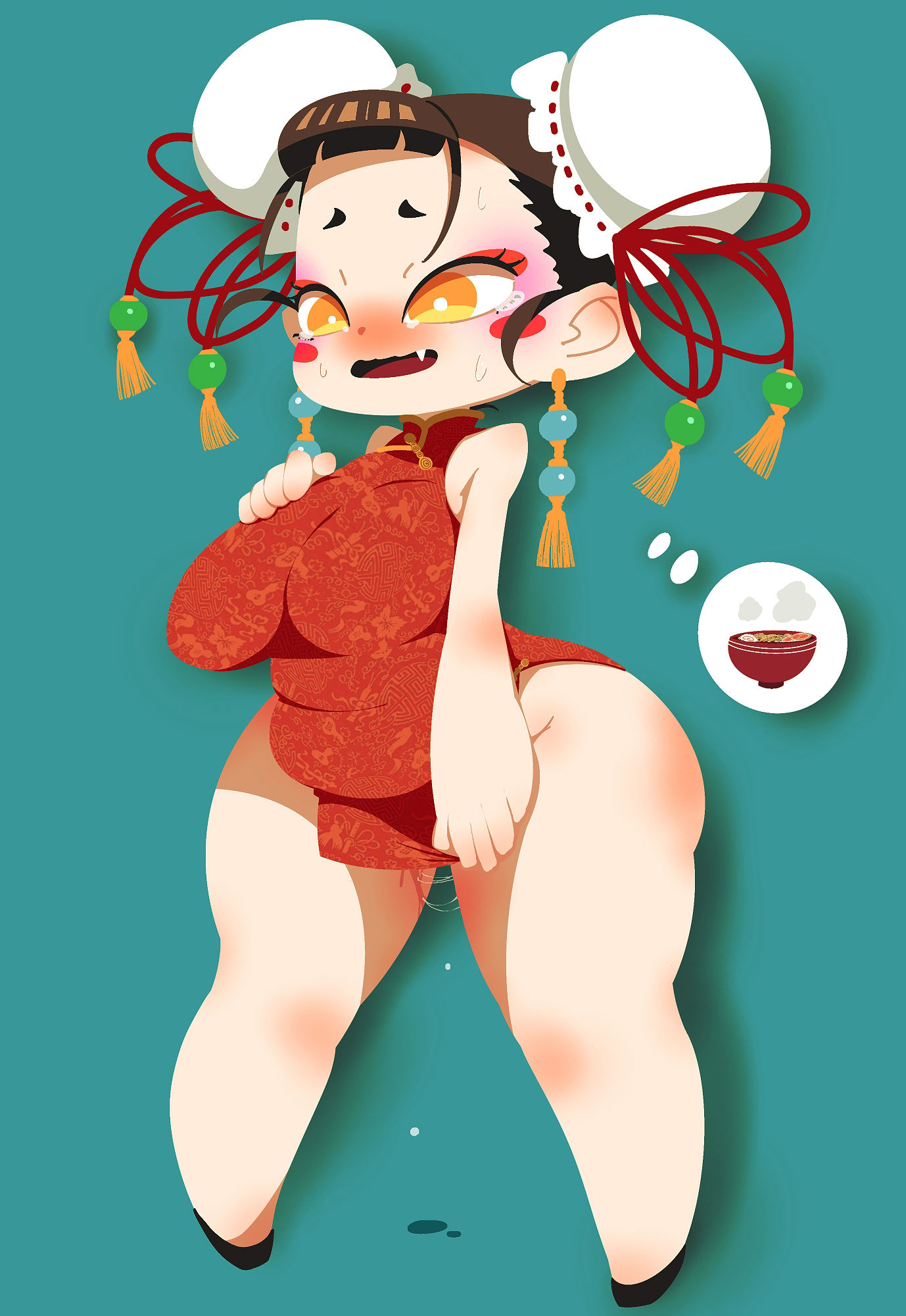 サンプル画像1:チャイナタウンミートGIFCG集2022年12月号(一ドル硬貨) [d_256673]