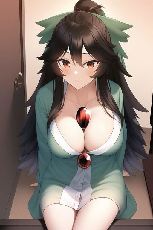 サンプル画像1:「健全な」霊烏路空2(歪) [d_256676]