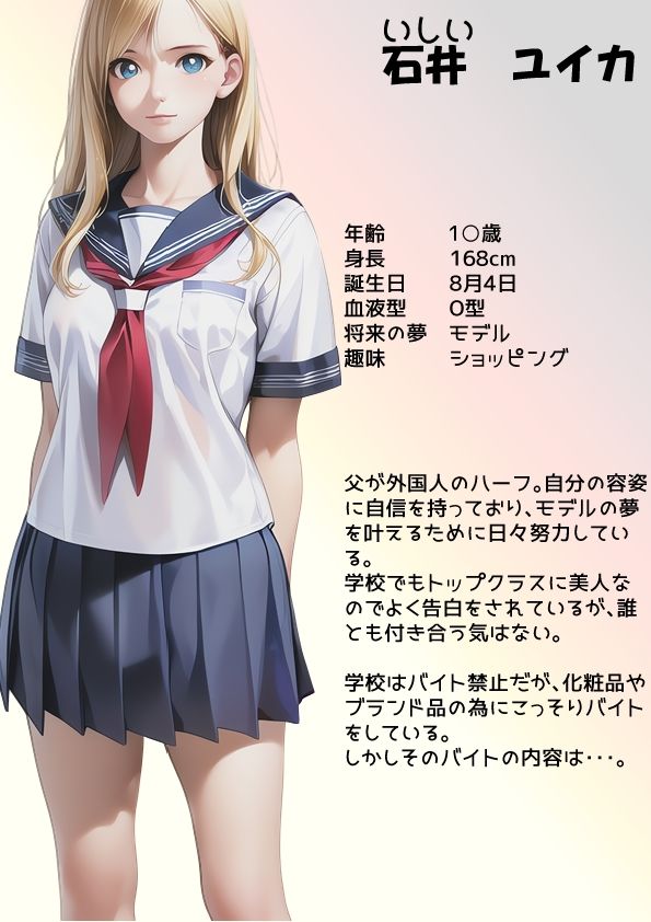 サンプル画像3:カノジョたちの裏側(べっちょアイランド) [d_256757]