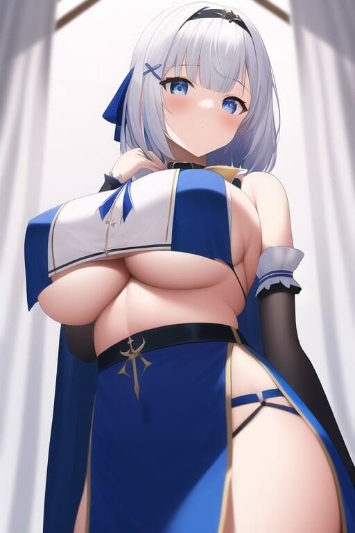 サンプル画像1:「健全な」白銀ノエル2(歪) [d_256793]