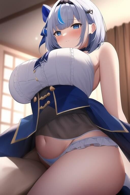 サンプル画像3:「健全な」白銀ノエル2(歪) [d_256793]