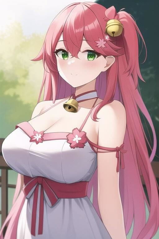 サンプル画像4:「健全な」さくらみこ2(歪) [d_256800]