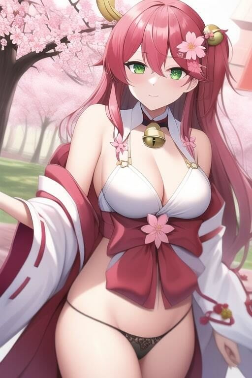 サンプル画像5:「健全な」さくらみこ2(歪) [d_256800]