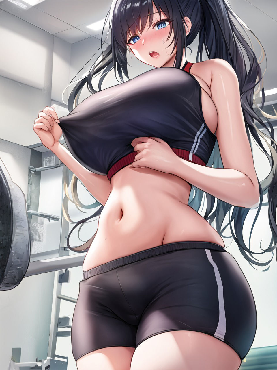 サンプル画像3:欲求不満な巨乳人妻たちと中出しセックスできるスポーツジム（1）(Celestia) [d_256848]