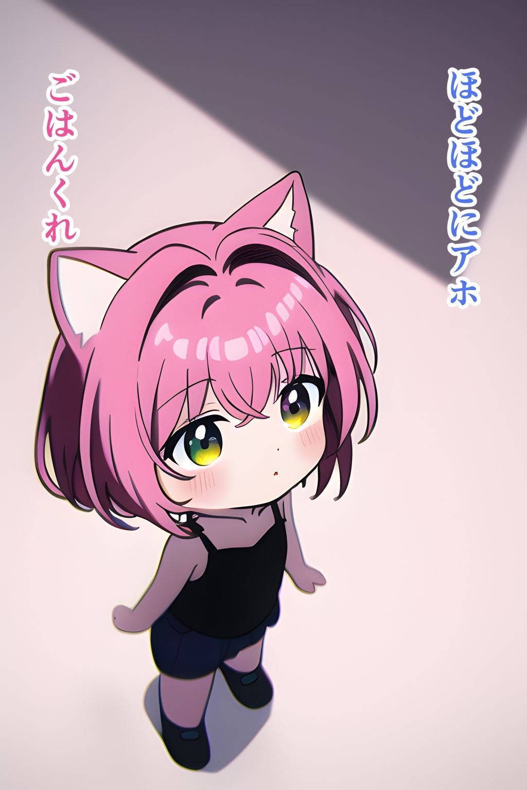 サンプル画像3:うちの猫にはかなわない(泳ぐ犬) [d_256863]