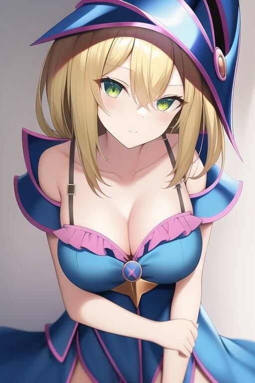 サンプル画像2:「健全な」ブラックマジシャンガール2(歪) [d_256948]