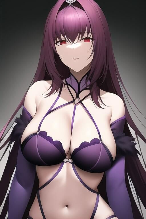 サンプル画像2:「健全な」スカサハ2(歪) [d_256954]