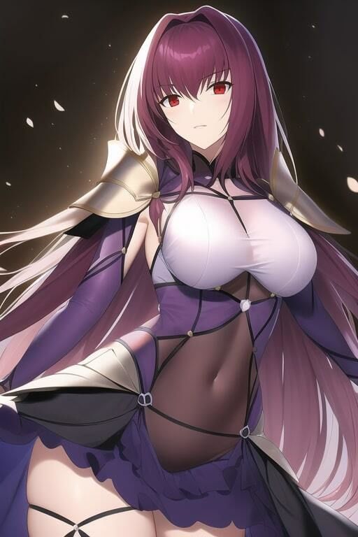 サンプル画像3:「健全な」スカサハ2(歪) [d_256954]