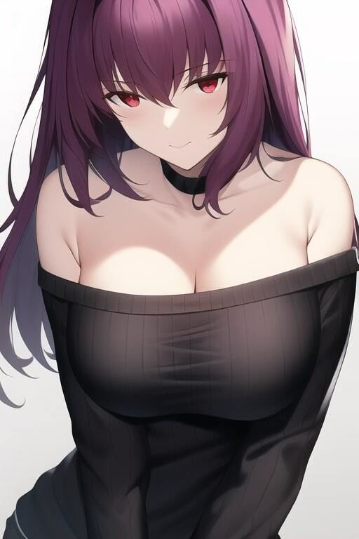 サンプル画像5:「健全な」スカサハ2(歪) [d_256954]