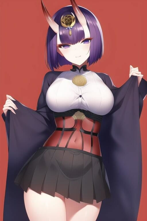 サンプル画像1:「健全な」酒呑童子2(歪) [d_257155]