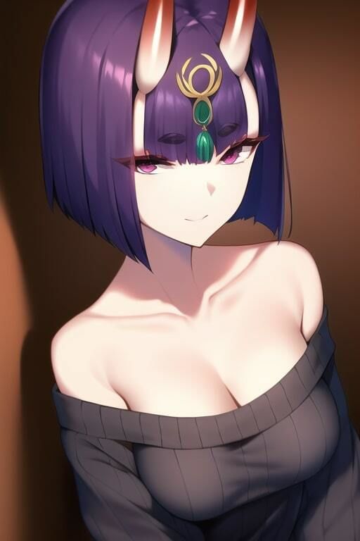 サンプル画像3:「健全な」酒呑童子2(歪) [d_257155]