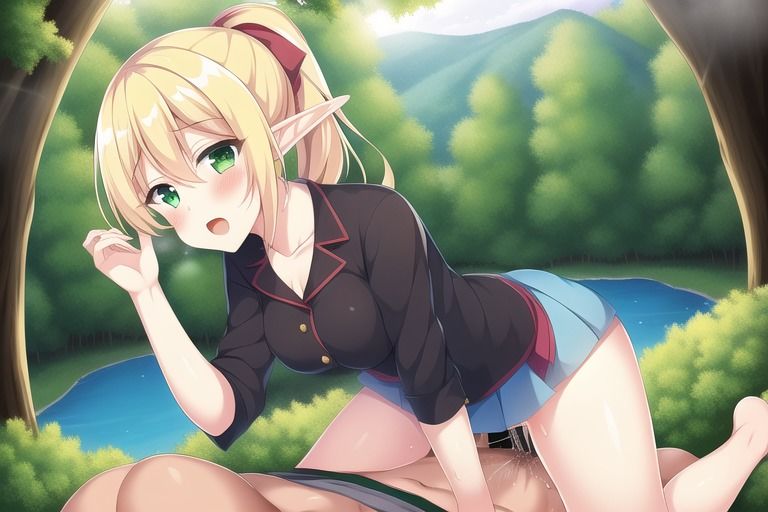 サンプル画像2:エルフ娘とイチャイチャえっち(スエーニョ・インスティトゥート) [d_257234]