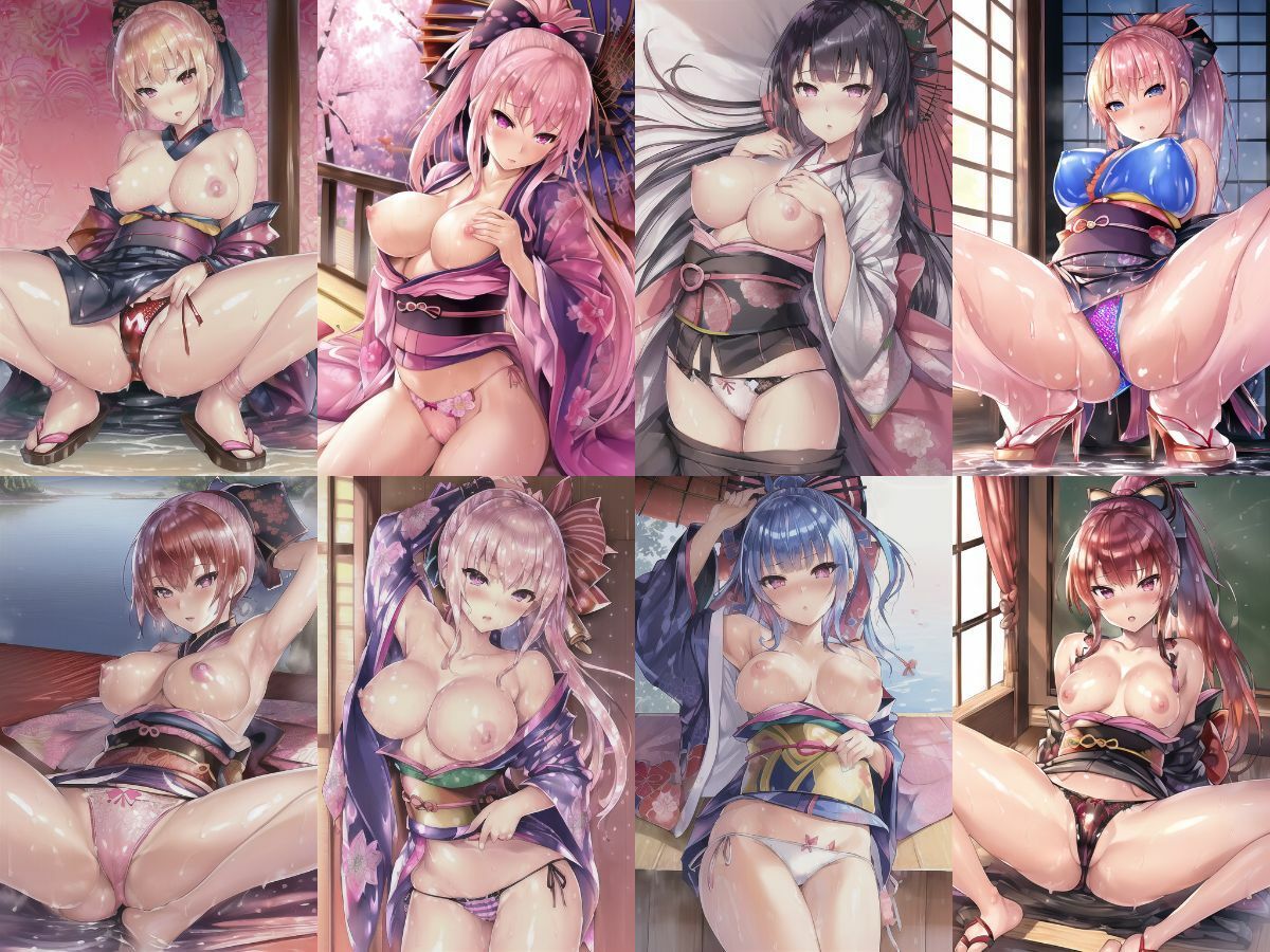 サンプル画像1:ただいま発情中！（着物/チャイナドレス/ウェイトレス）(X) [d_257284]