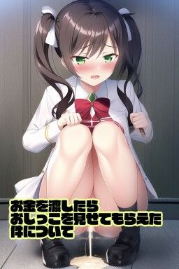 サンプル画像1:お金を渡したらおしっこを見せてもらえた件について(めるめ〜る) [d_257357]