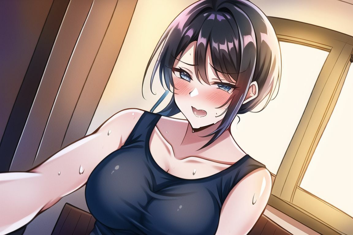 サンプル画像6:タンクトップマニア(催●スマホの淫魔) [d_257389]