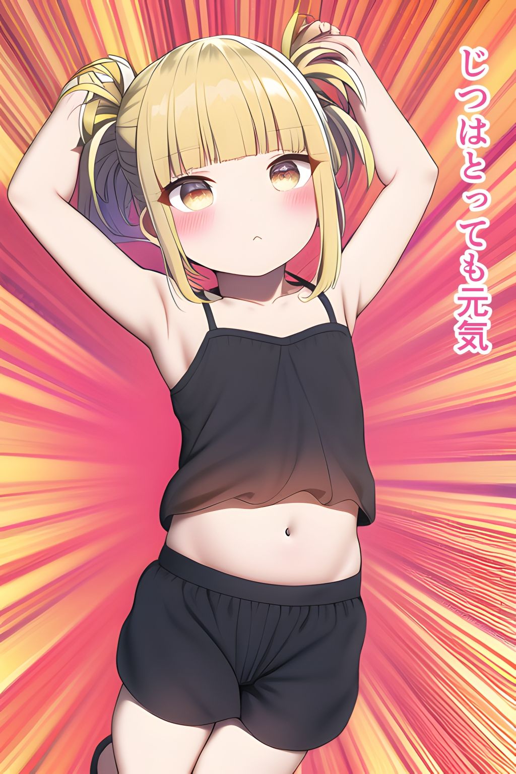 サンプル画像3:マキちゃんはティーン向けモデル！(泳ぐ犬) [d_257394]