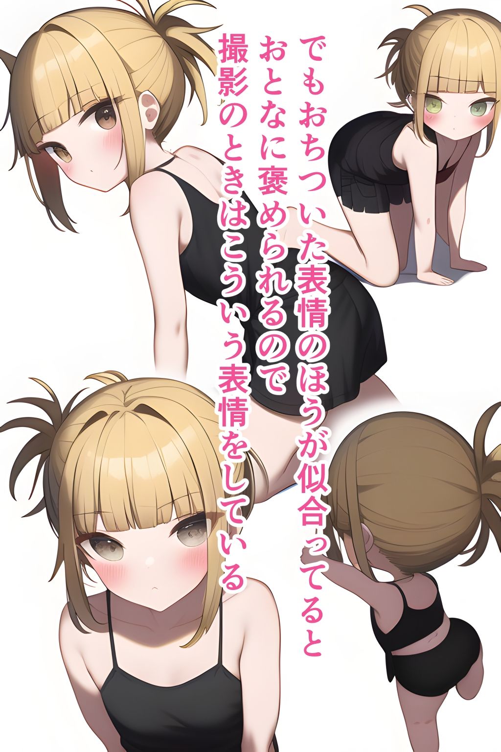 サンプル画像4:マキちゃんはティーン向けモデル！(泳ぐ犬) [d_257394]