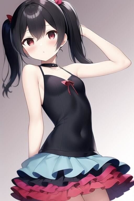 サンプル画像3:「健全な」矢澤にこ2(歪) [d_257463]