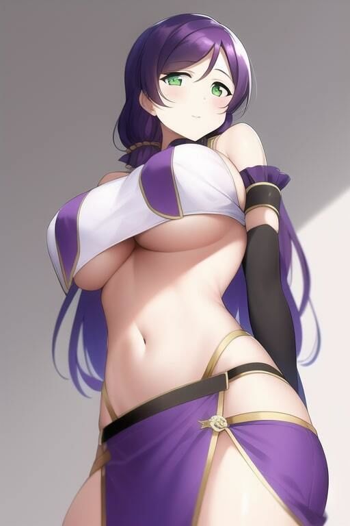 サンプル画像1:「健全な」東條希2(歪) [d_257489]